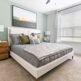 The Mason Sugarloaf a bedroom with lots of natural lighting